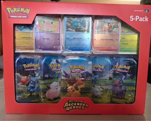 Pockemon Ascended Heroes Costco mini tins new