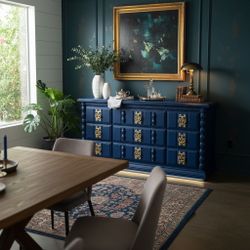 American Drew Buffet Entry Table Dresser Tv Stand Solid Wood New