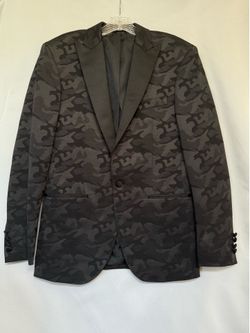 Egara Tuxedo jacket 2 tone Black 35/36R Slim