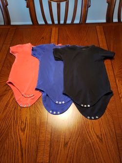 3T Onsie Snap Tshirts Girls Set Of 3