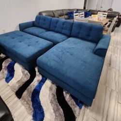 Brand new Rad Couch - Comes in Grey, Blue, Or Green - Cheap as Heck
