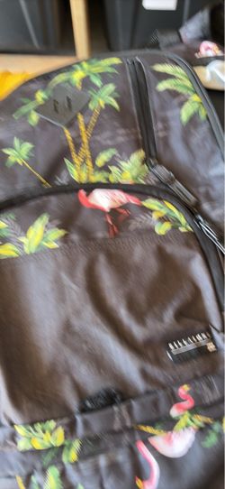 Billabong backpack with flamingos