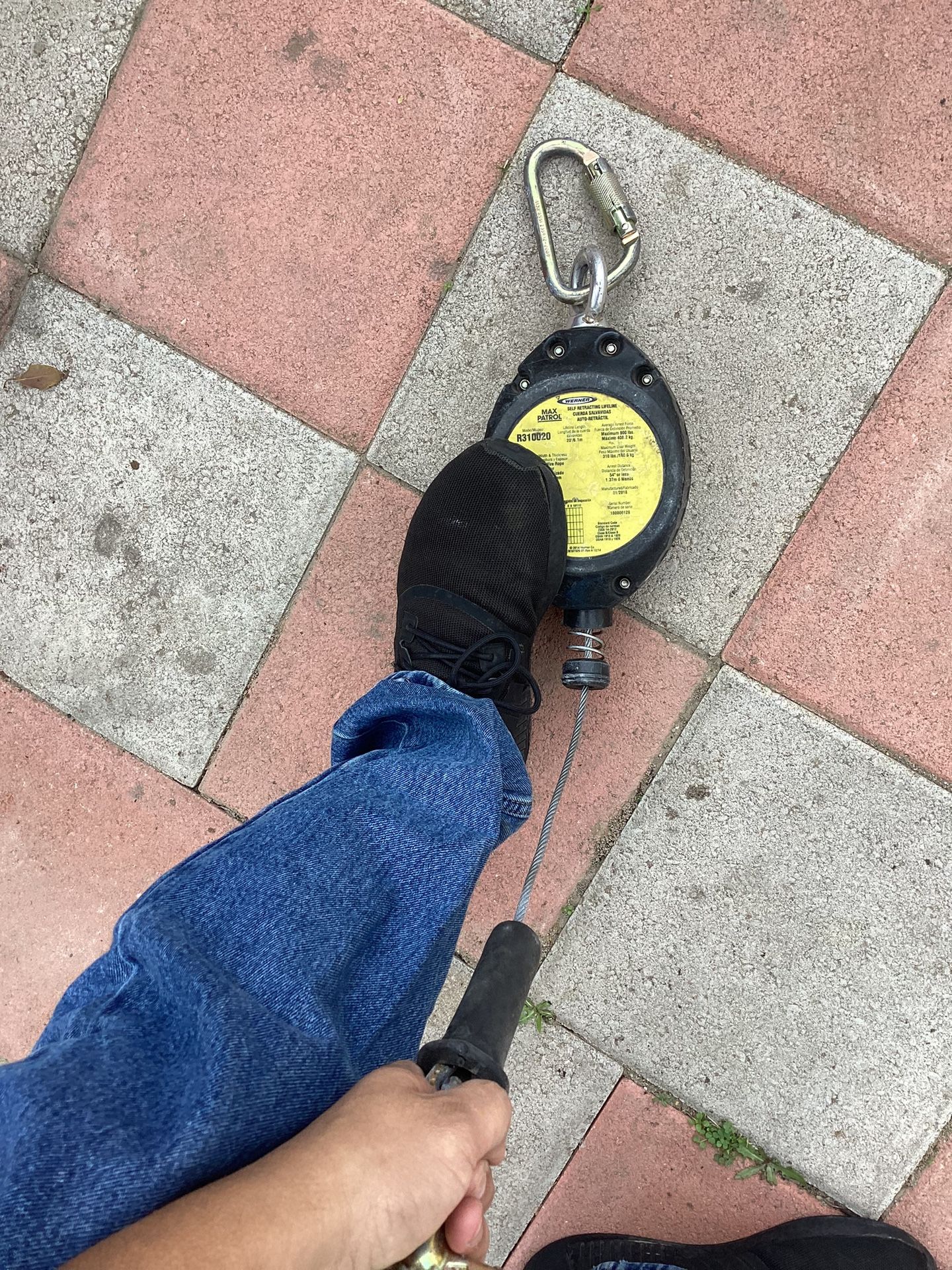 Werner Max Patrol Self Retracting Lifeline 20’