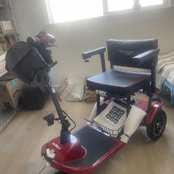 Folding Power Scooter So Lite S1, Red
