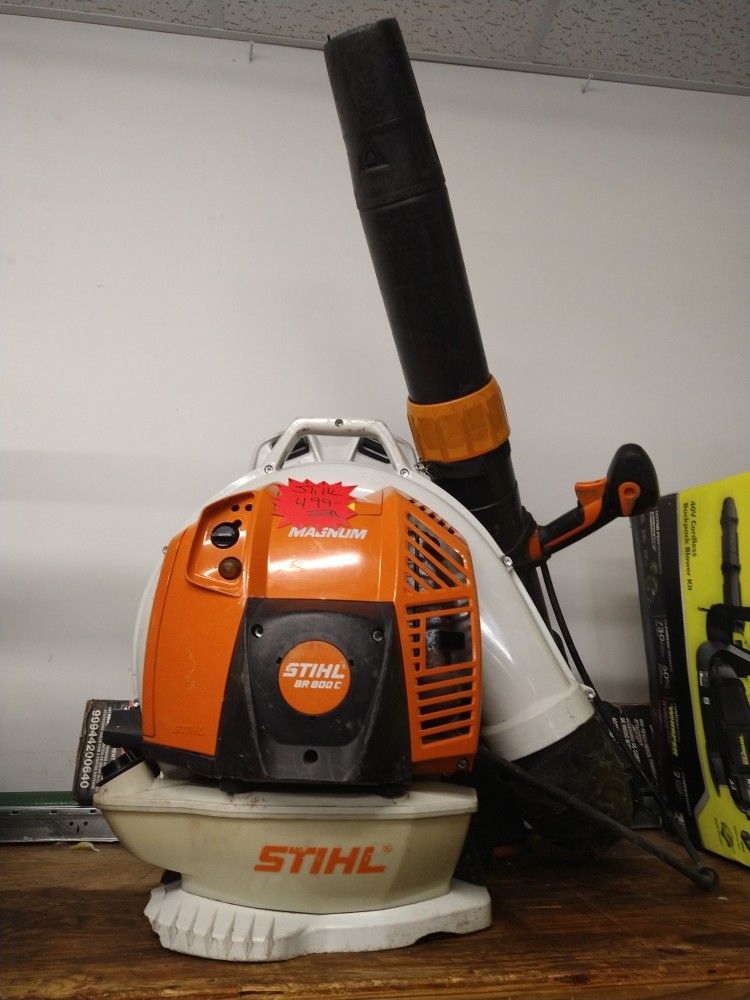 Stihl Gas Backpack Blower Model Br 800c