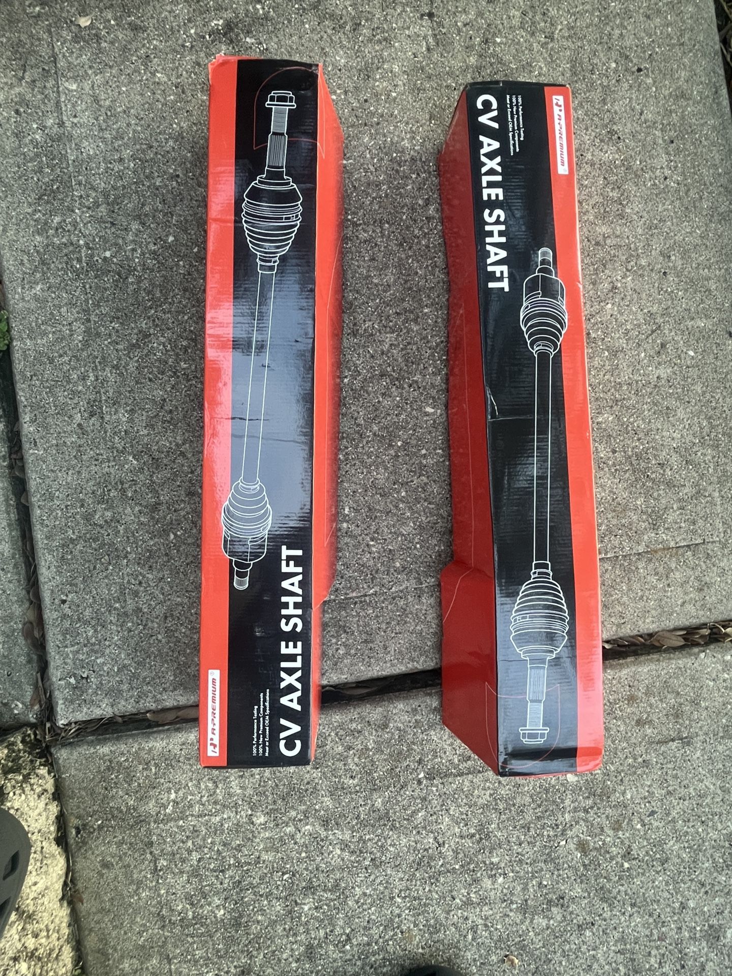 CV Axle Shaft Assembly Front Driver & Passenger