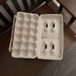 Empty Pulp Egg Cartons Holds 18 Eggs 12 Cartons 