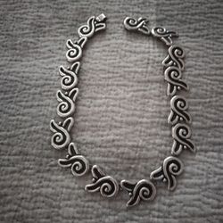 Mexican Taxco Sterling Silver necklace 