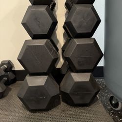 Dumbbells 20s,30s,40s,50s, 60s