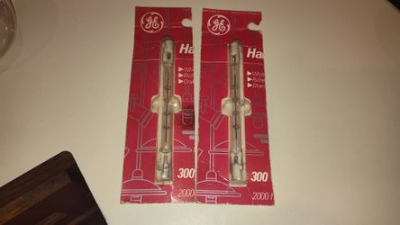 Older "GE" DEQ BULBS (300 watts)