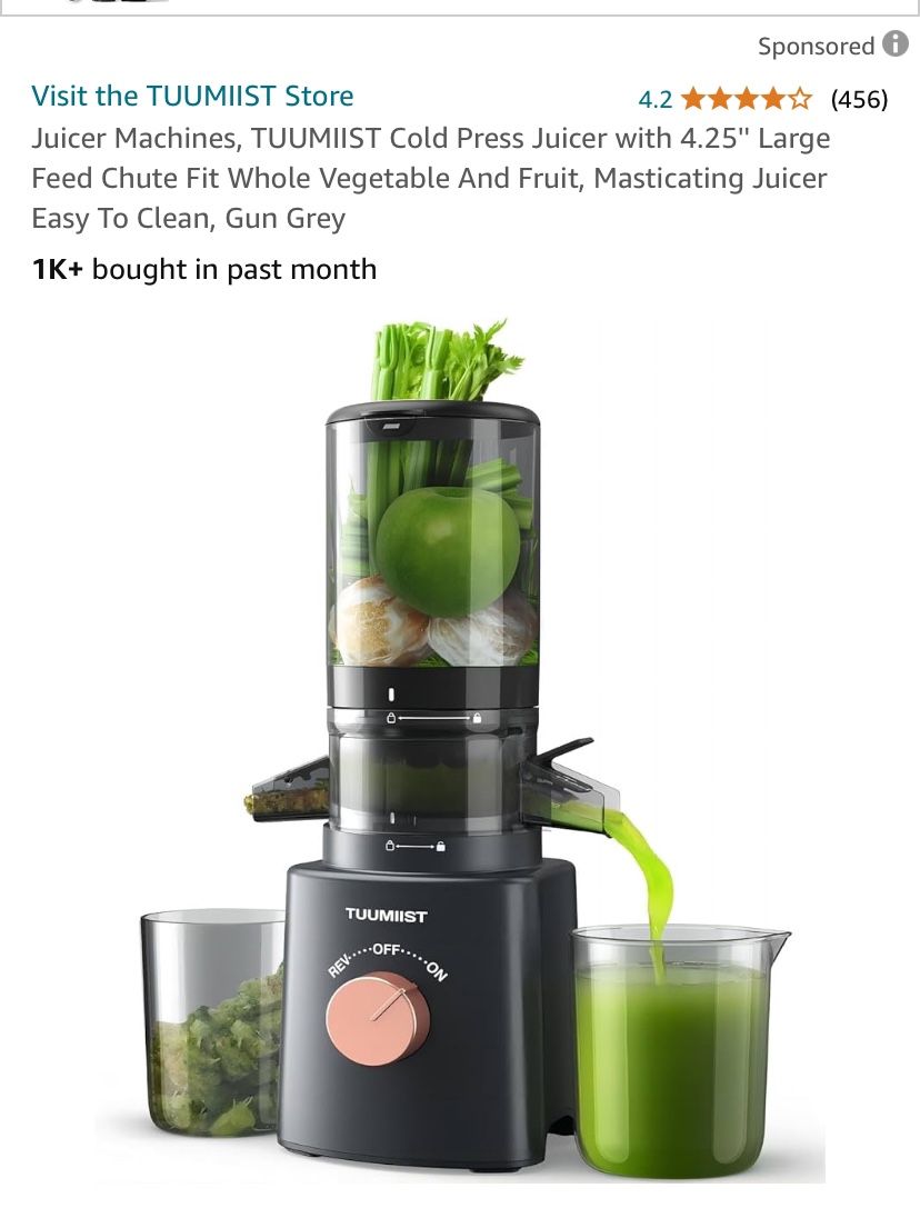 Tuumiist Large Hopper Juicer Machine