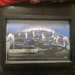 Framed Led Zep Picture