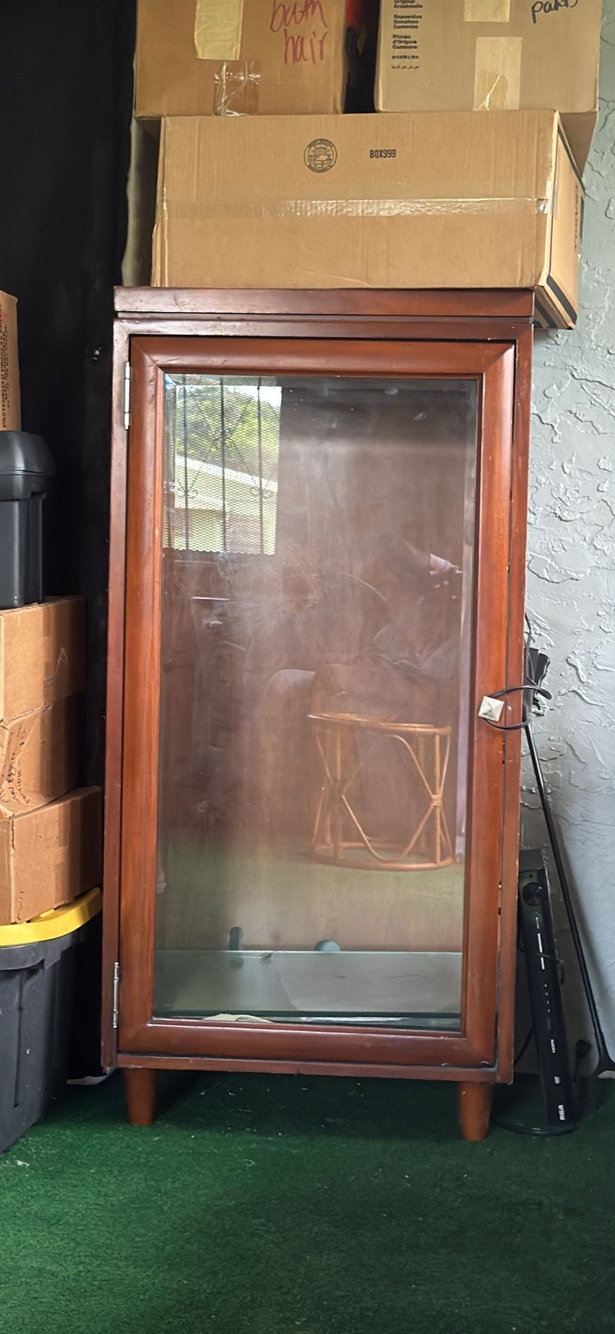 Wood/Glass Cabinet