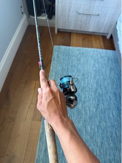 Daiwa saltist mq on a 7,6 star rod
