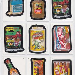 9 Wacky Package Stickers Mint Condition 2008