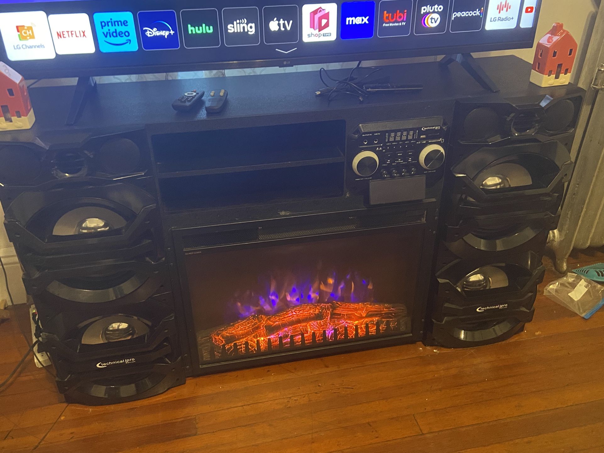 Bluetooth Speakers With Fireplace
