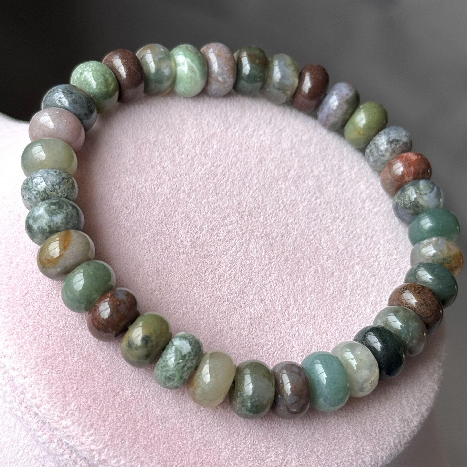Moss Agate Bracelet