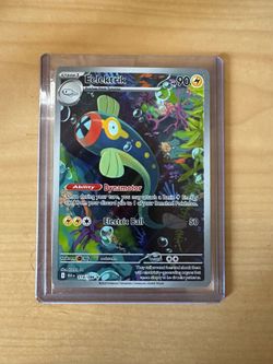 Eelektrik 114/086 Pokémon Card BLK Illustration Rare