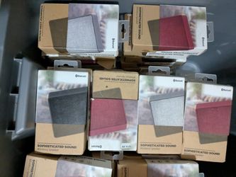 Lot Of 50 NEW IN BOX Bluetooth Speakers!!! 1/8" Audio Cable & USB Charger Cable Included w/ea. one!!!!