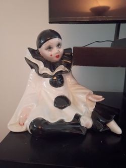 Vintage ceramic clown