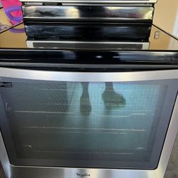 Whirlpool Glass Stove Electric Conversation Oven 