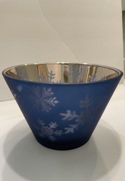 Cobalt Blue New Decorative Christmas Bowl