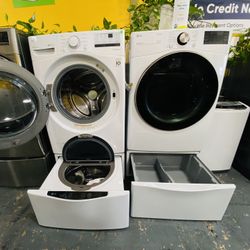 Washer And Dryer Take It Today Pay It Later 11$ Down Payment 