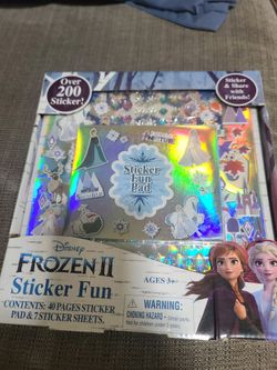 FROZEN II sticker fun pad