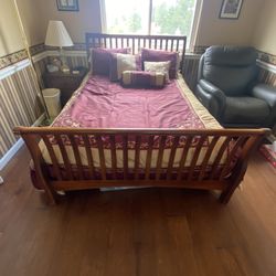 FREE Bassett 5 piece queen bedroom set