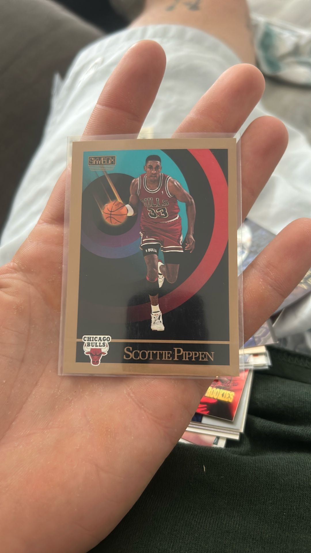 Skybox 1990 Scottie Pippen Card