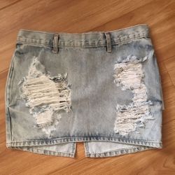 Denim Skirt