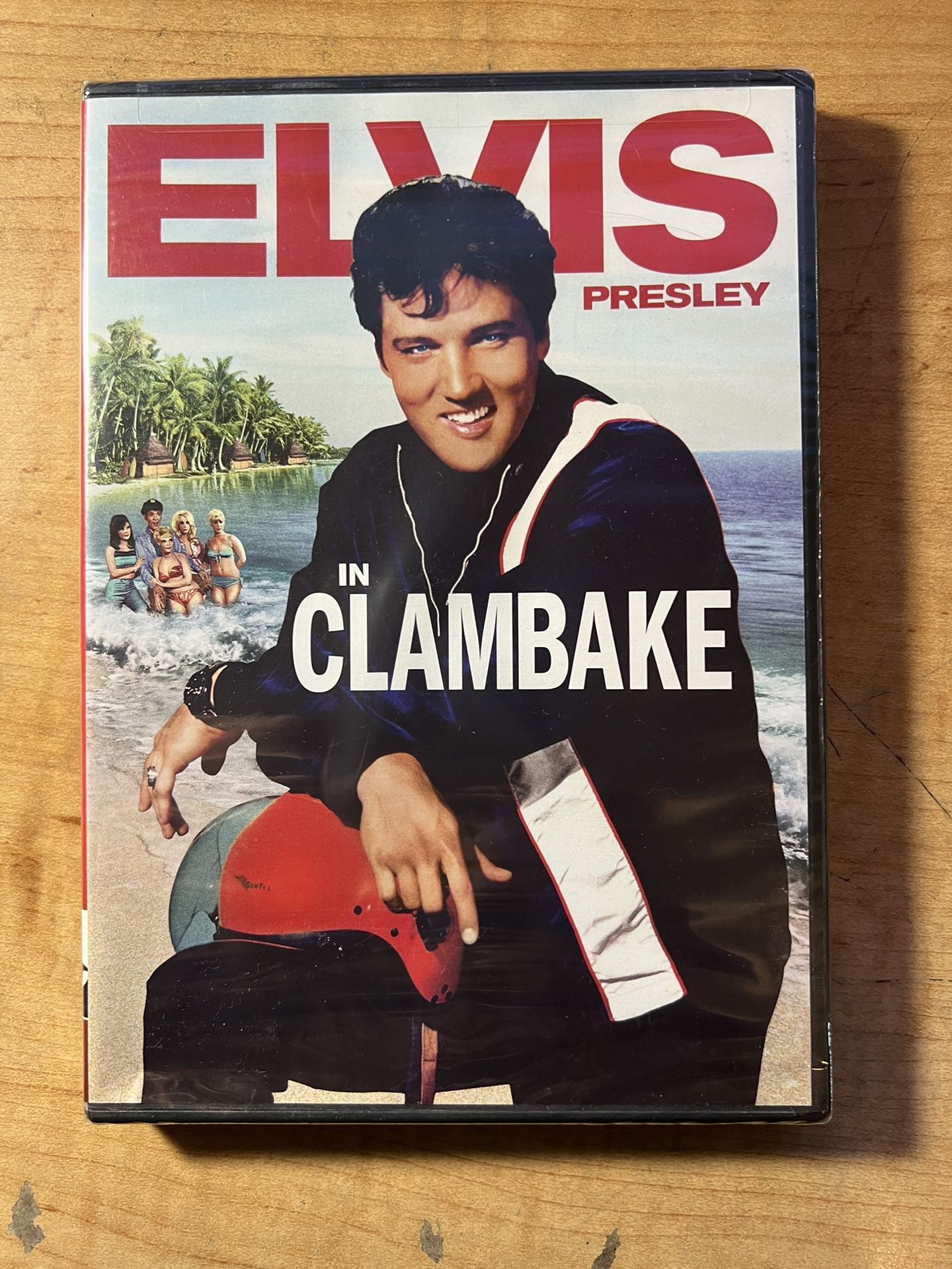 CLAMBAKE - ELVIS PRESLEY - NEW SEALED DVD - RARE