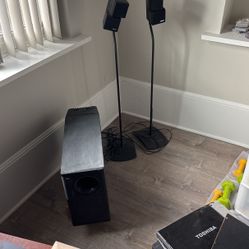 Boss Speakers And Subwoofer