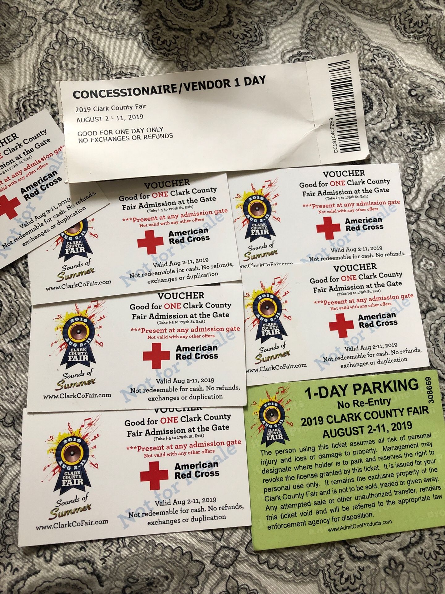 Clark county fair tickets