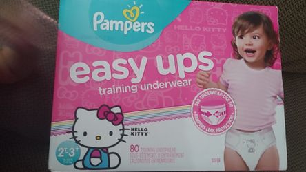 Pampers training easy ups