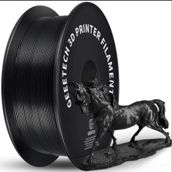 Black 1k PLA Filament 