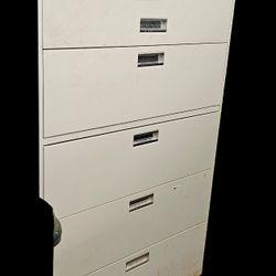 HON LATERAL 5 DRAWER FILE CABINET