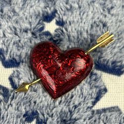 Vintage Heart Pin