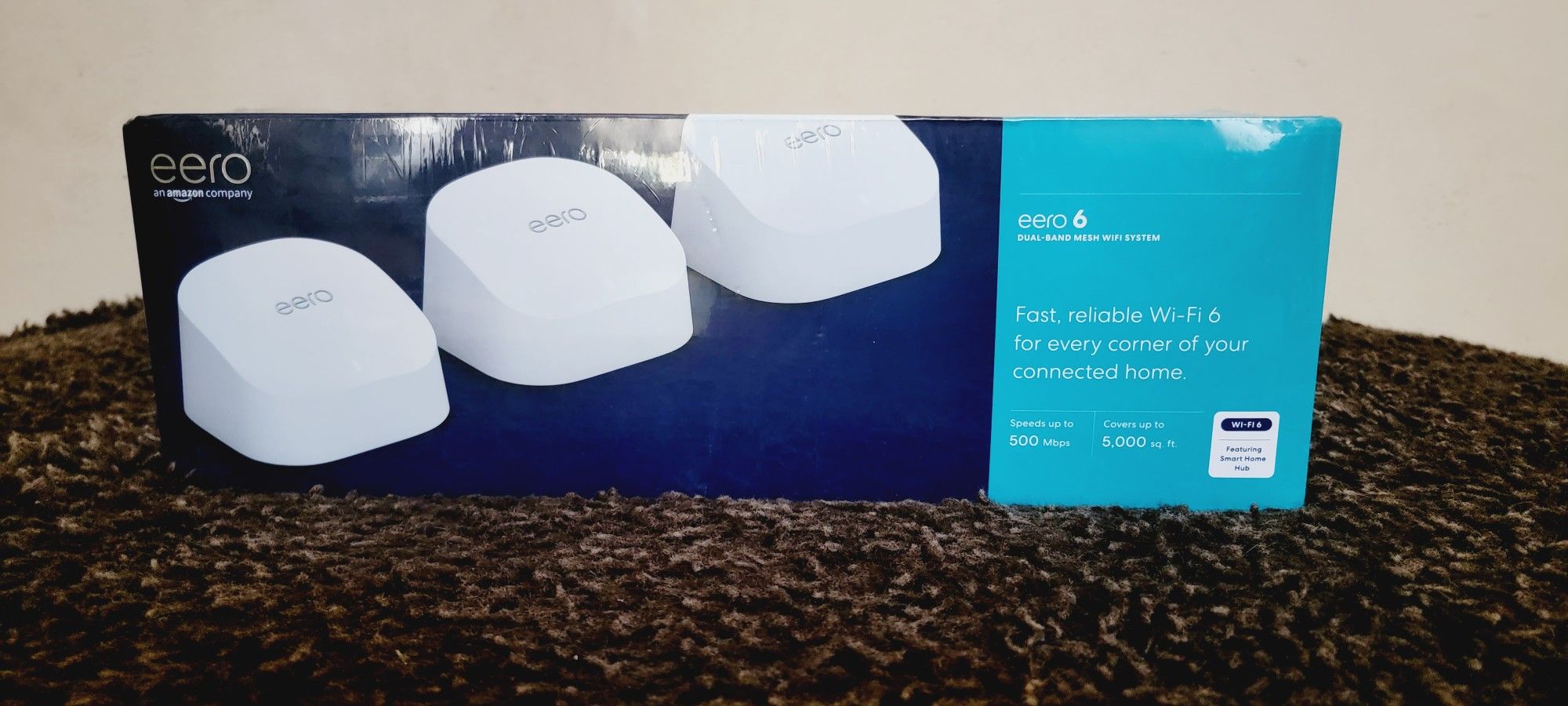 Eero 6 AX1800 DUAL BAND MESH WIFI 6