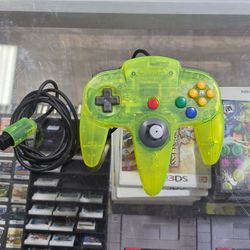Extreme Green Nintendo 64 Controller
