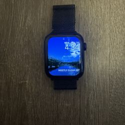 Apple Watch SE GPS + Cellular 44mm Midnight Aluminum Case with Midnight Sport Band - M/L