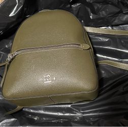 Coach backpack purse