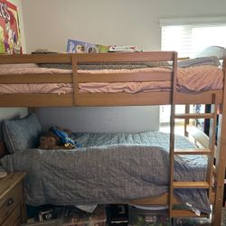 Bunk Bed Natural- Frame Only 
