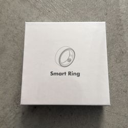 Smart Ring for Women & Men, (Silver, 10)
