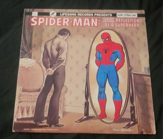 Spider-Man: Rock Reflections Of A Superhero Vinyl Record 1975