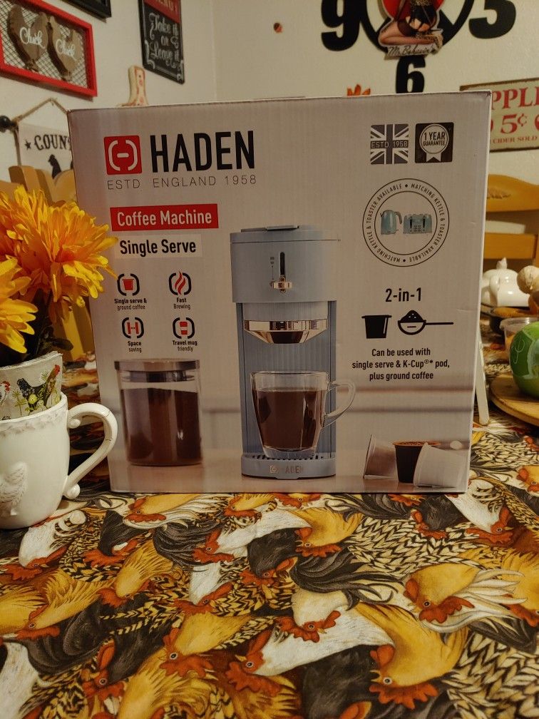 Haden Single Cup Coffee Maker