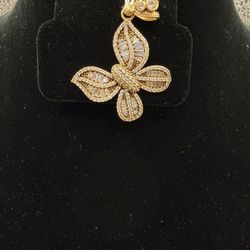 Stone Pendant Butterfly