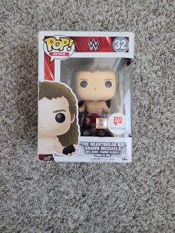 WWE Wrestling The Heartbreak Kid Shawn Michaels Pop! Vinyl Funko