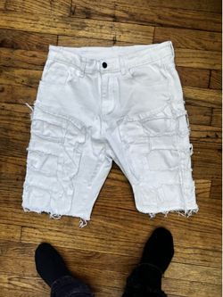 Plain White Shorts