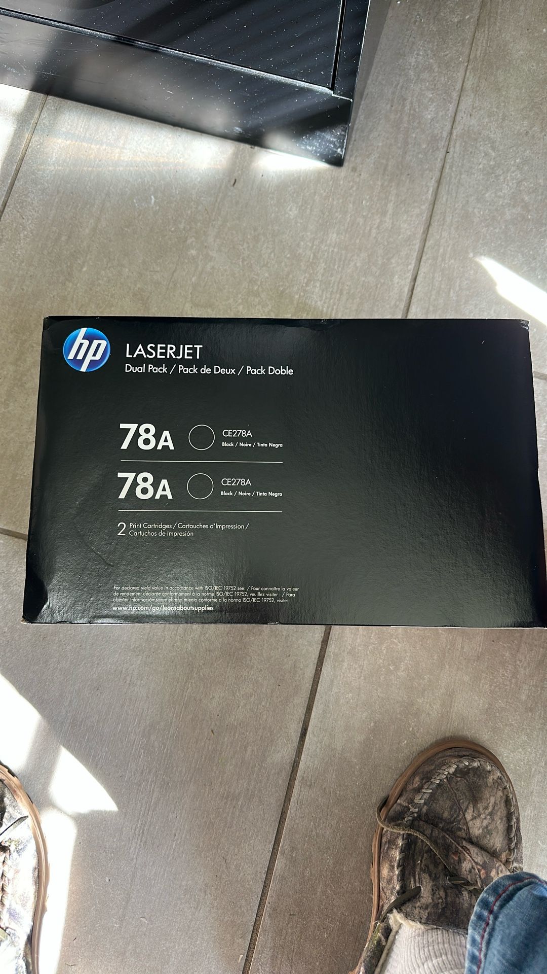 HP Laserjet 78A Ink Cartridges- 2-pack